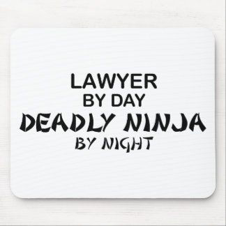 Tapis De Souris Avocat Ninja mortel par nuit