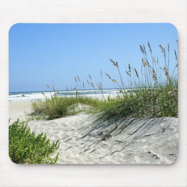 Tapis De Souris Avoine de mer chez Ocracoke (Devant)