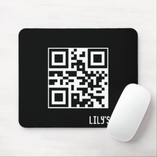 Tapis De Souris Avoir un bon code QR de jour