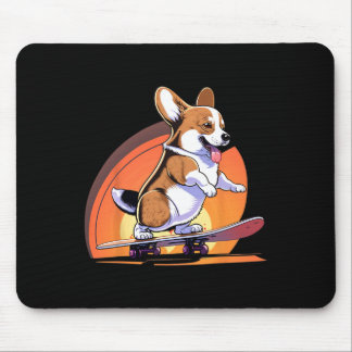 Tapis De Souris Awesome Rad Animals Uni Kids And Adults Black Corg