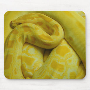 Tapis De Souris Awesome Yellow Burmese Python