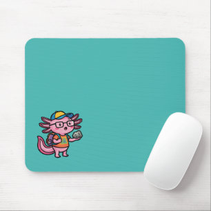 Tapis De Souris Axolotl nerd sarcastique je pose des questions sur