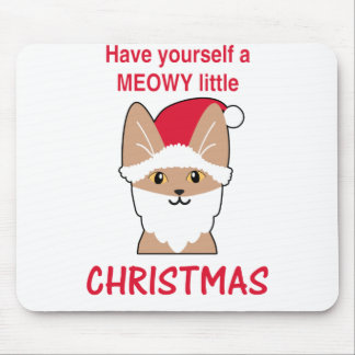 Tapis De Souris Ayez-Vous Un Petit Noël Meowowy