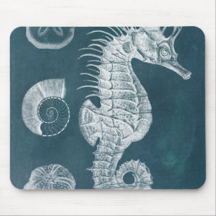 Tapis De Souris Azure Seahorse Study I