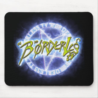 TAPIS DE SOURIS "B"ØRDERLESS TV LOGO マウスパッド
