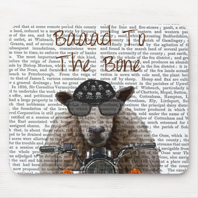 Tapis De Souris Baaad To the Bone (Devant)