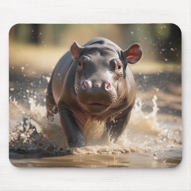 Tapis De Souris Baby Hippo (Devant)