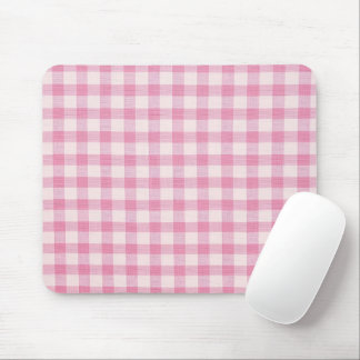 Tapis De Souris Baby Pink Gingham