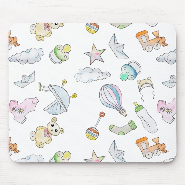 Tapis De Souris Baby Trinkets (Devant)