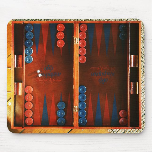 Tapis De Souris Backgammon Mousepad (Devant)