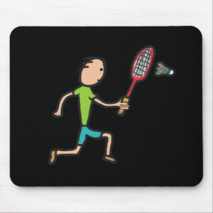 Tapis De Souris Badminton