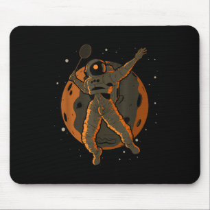 Tapis De Souris Badminton Astronaute Espace Extra-atmosphérique Sp
