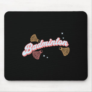 Tapis De Souris Badminton Super Et Navettes Amusants