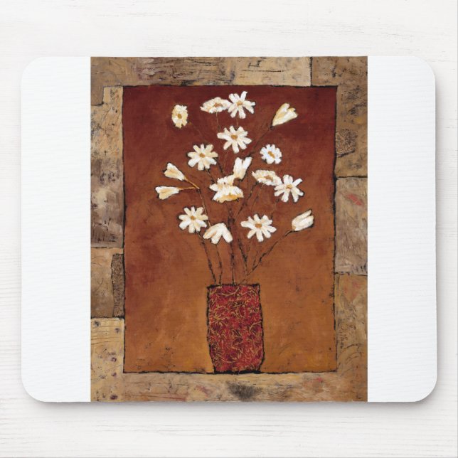 Tapis De Souris BAG12 Flowers.tif blanc (Devant)