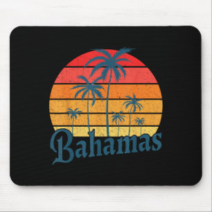 Tapis De Souris Bahamas Plage Trocal Ambiance Estivale Palmier Vin