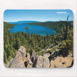 Tapis De Souris Baie verte, le lac Tahoe Mousepad
