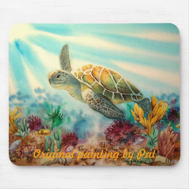 TAPIS DE SOURIS BAIN DE TORTUE (Devant)