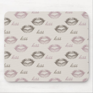 Tapis De Souris Baiser les lèvres