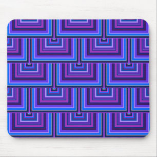 Tapis De Souris balance carré bleue et violette