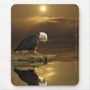 Tapis De Souris BALD EAGLE & SUNLIGHT Mousepad