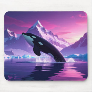 Tapis de souris Baleine Arctique