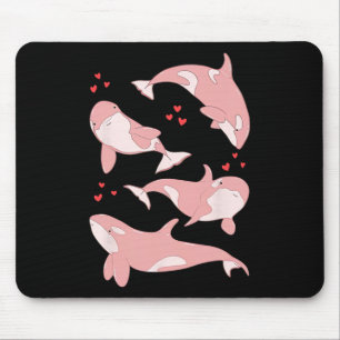 Tapis De Souris Baleine orque mignonne biologiste marin animaux ma