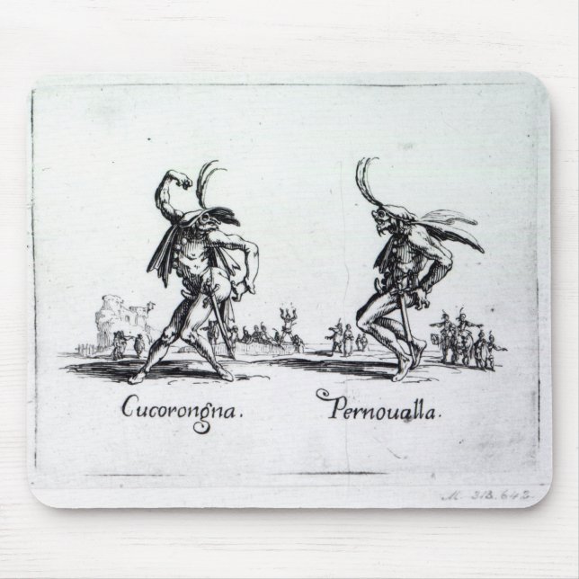 Tapis De Souris Balli de Sfessania, c.1622 (Devant)