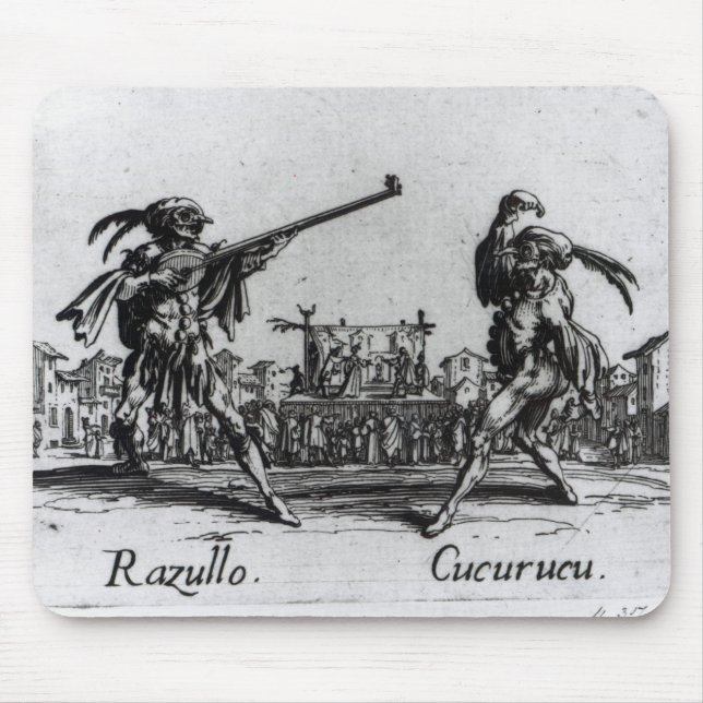 Tapis De Souris Balli de Sfessania, c.1622 (Devant)