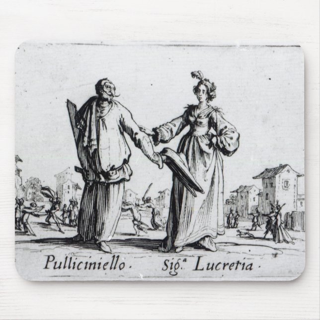 Tapis De Souris Balli de Sfessania, c.1622 2 (Devant)