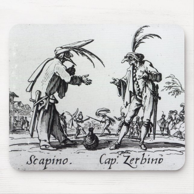 Tapis De Souris Balli de Sfessania, c.1622 2 (Devant)
