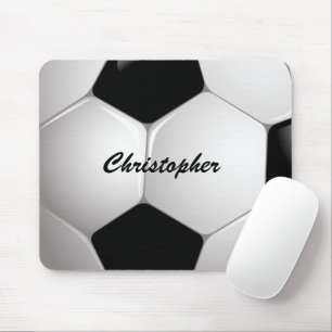 Tapis De Souris Ballon de football personnalisable du football