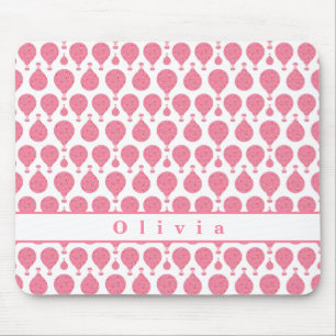Tapis De Souris Ballons à air chaud rose