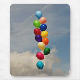 Tapis De Souris Ballons dans le ciel Mousepad