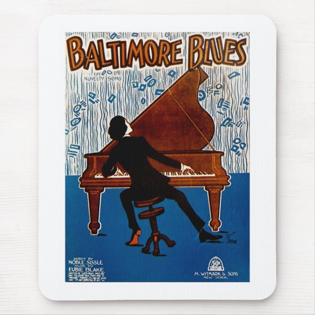 Tapis De Souris Baltimore Blues (Devant)