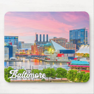 Tapis De Souris Baltimore, Maryland, États-Unis