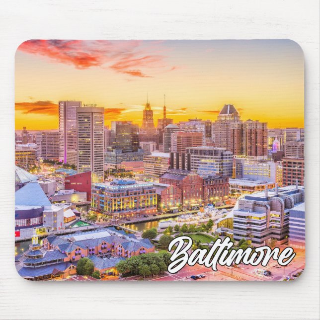 Tapis De Souris Baltimore, Maryland, USA (Devant)