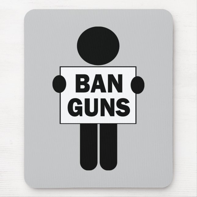Tapis De Souris Ban Guns (Devant)