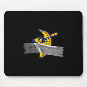 Tapis De Souris Banana Duct Tape Funny Fruit Art Mème Hommes Garço