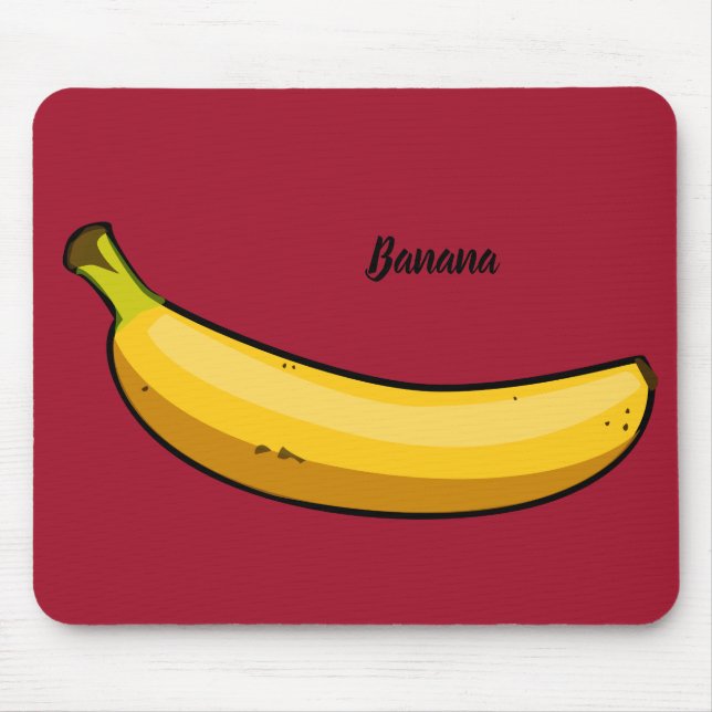 Tapis De Souris Banane de personnaliser (Devant)