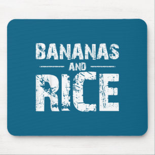 Tapis De Souris Bananes et riz 
