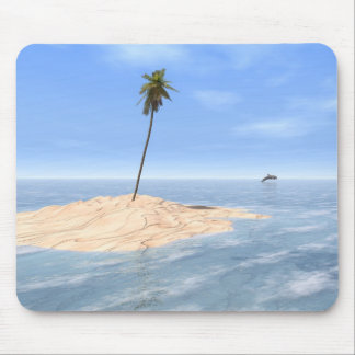 Tapis De Souris "Banc de sable tropical" Mousepad