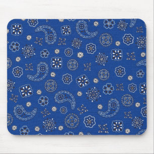 Tapis De Souris Bandana bleu Mousepad