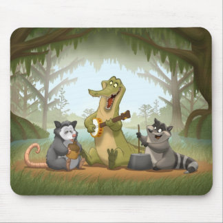 Tapis De Souris Bande de cruche de bayou Mousepad