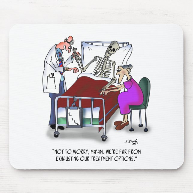 Tapis De Souris Bande dessinée Médicale 9378 (Devant)