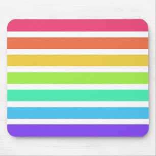 Tapis De Souris Bandes arc-en-ciel lumineuses