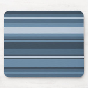 Tapis De Souris Bandes bleu gris