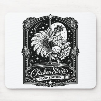 Tapis De Souris Bandes de poulet Édition Coop Humour de Ferme