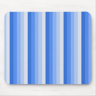 Tapis De Souris Bandes d'ombre bleues