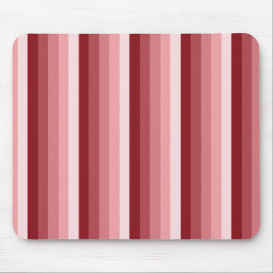 Tapis De Souris Bandes d'ombre rouges