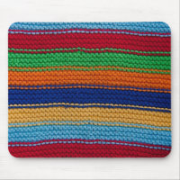 Bandes tricotées colorées